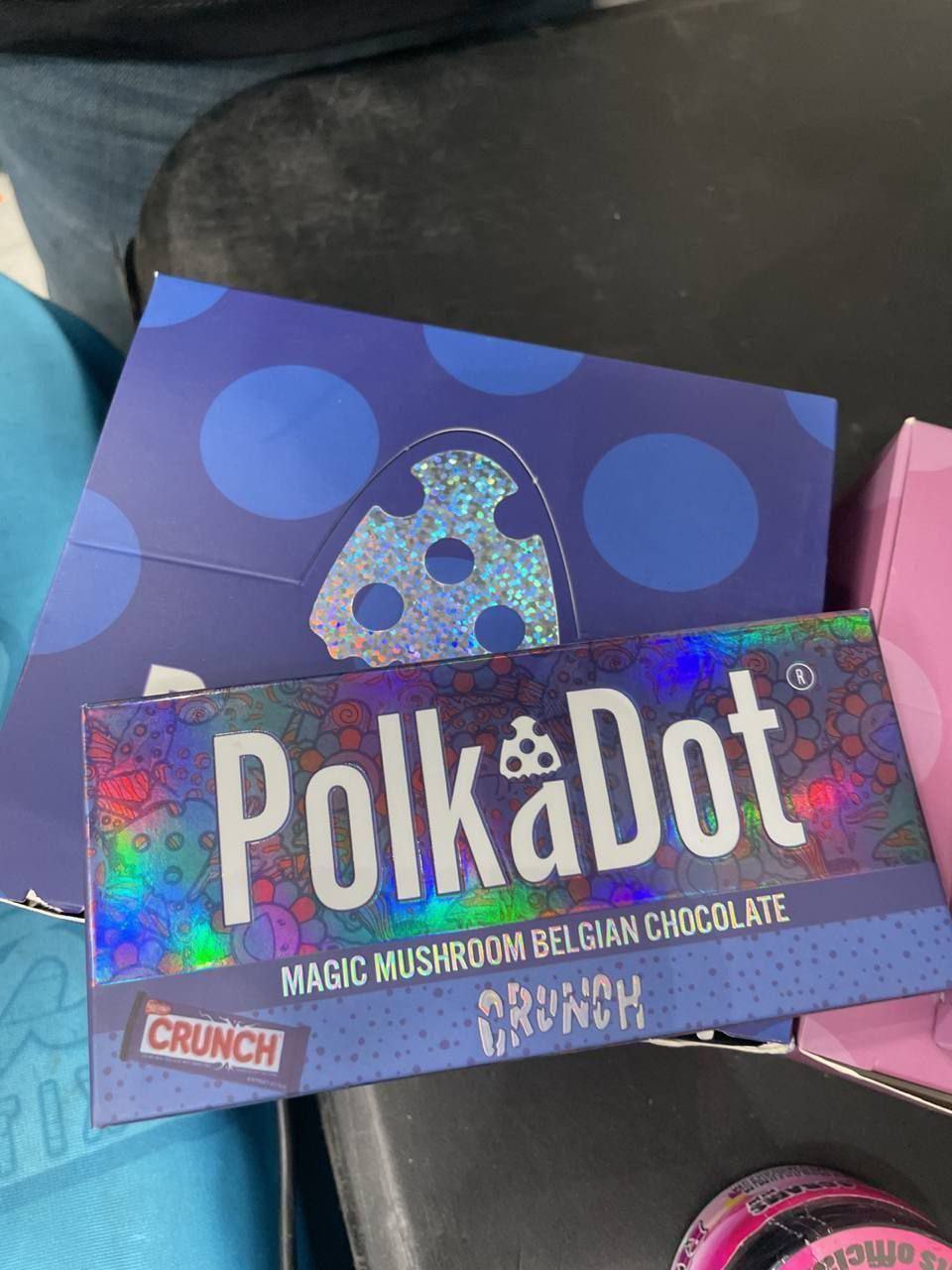 4967836071551413167_121.jpg Polka Dot Magic Mushroom Chocolate Bars - Image 2