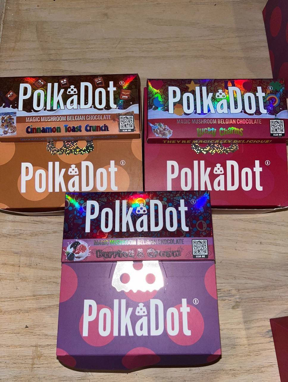 5010545904947669635_121.jpg Polka Dot Magic Mushroom Chocolate Bars - Image 4